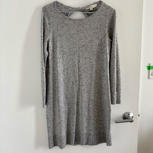 LOFT by Ann Taylor — Grey Sweater Dress